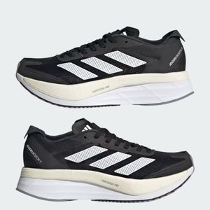 Adidas Adizero Boston 11 Men's Size 10.5 Black White Running Sneaker GX6651